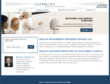 Tablet Screenshot of clermontwealth.com